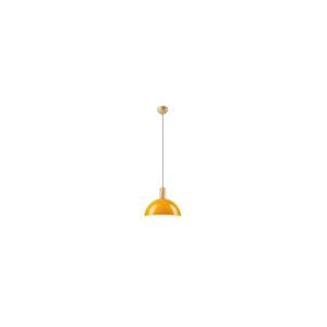 Lamkur Csillár zsinóron 1xE27/60W/230V LM 1.1/72 ŻÓŁTY kép