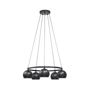 Eglo 98455 - Csillár zsinóron CANTALLOPS 5xE14/40W/230V 98455 kép