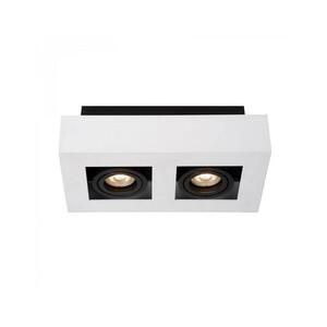 ITALUX IT8001S2-WH/BK - Mennyezeti lámpa CASEMIRO 2xGU10/50W/230V IT8001S2-WH/BK kép