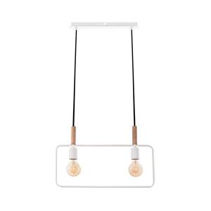 Candellux Csillár zsinóron FRAME 2xE27/60W/230V fehér 32-73549 kép
