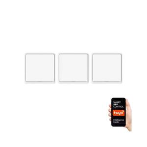 Immax NEO 07506C - KÉSZLET 3x Kapcsoló 1-gombos SMART 3xCR2430 Zigbee 3.0 Tuya 07506C kép