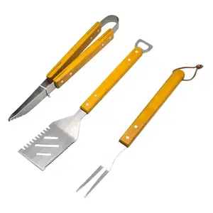 3 RÉSZES GRILLEZŐESZKÖZ-KÉSZLET KY49047A kép