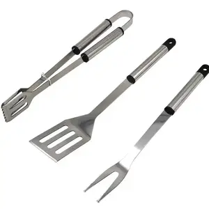 3 RÉSZES GRILLEZŐESZKÖZ-KÉSZLET KY3707 kép