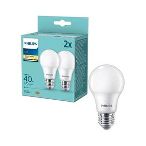 2 darabos LED izzó szett Philips A60 E27/4, 9W/230V 2700K 8720169353695 kép