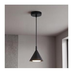 Brilagi - Kábeles függőlámpa CONE SINGLE 1xGX53/15W/230V fekete WO-E14-G07-BLK-OEM kép