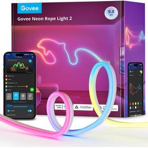 Govee Neon 2 Matter hajlékony szalag, RGBIC, 3 m kép
