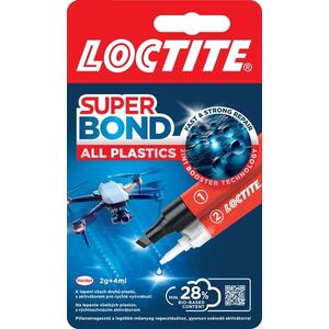 LOCTITE Super Bond All Plastics 2 g + 4 ml kép
