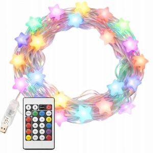 Verk 12445 RGB világító csillagok, 50 LED, USB, távirányító, Bluetooth kép