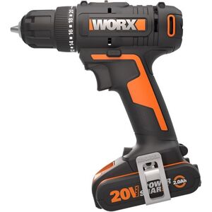 WORX 30 Nm WX100 20V/1x2Ah akkus fúró kép