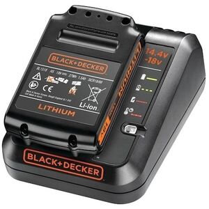 BLACK + DECKER töltő 1A + akkumulátor 1, 5Ah 18V kép