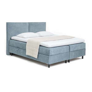 Kék ágyneműtartós boxspring ágy 160x200 cm Elva Bold – Bonami Selection kép