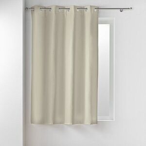Bézs mikroszálas termo-dimout (részleges sötétítő) függöny 135x180 cm Micropolar – douceur d'intérieur kép
