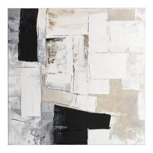 Nyomtatott vászon kép kézzel festett részletekkel 80x80 cm Crown – Bizzotto kép