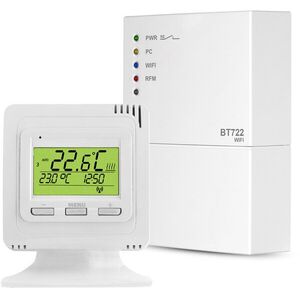 Elektrobock BT722 WiFi vezeték nélküli termosztát, WiFi modul kép