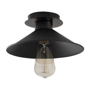 Fekete mennyezeti lámpa fém búrával ø 24 cm Berceste – Opviq lights kép