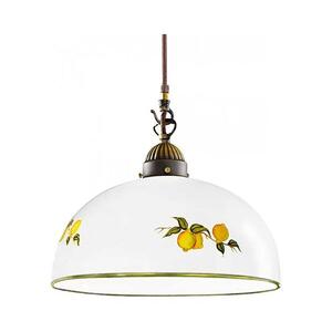 Kolarz 731.32.138 - Csillár zsinóron NONNA 1xE27/75W/230V átm. 36 cm citromok 731.32.138 kép