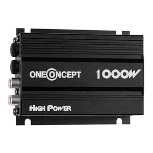 OneConcept 4-csatornás oneConcept X4-A4 erősítő, 600 W, fekete kép