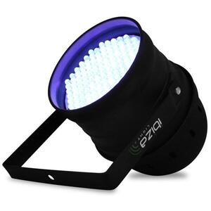 Piros LED fényreflektor Ibiza LBL 64 LED, DMX, PAR 64 kép