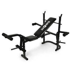 KLARFIT Workout Hero, erősítő pad, tároló állvánnyal a súlyzóknak kép