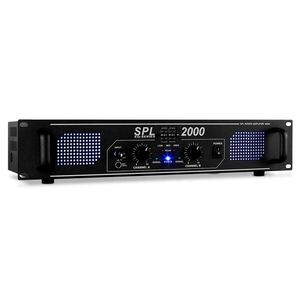 HiFi Pa erősítő Skytec SPL 2000 EQ, 48 cm, LED fény effekt kép