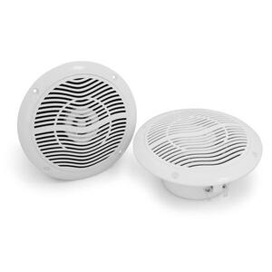 LTC Egy pár fehér vízálló 15 cm hangfal, 240 W kép
