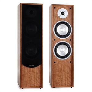 Auna Linie-300-WN hifi torony hangfal, 80 W RMS, dió kép