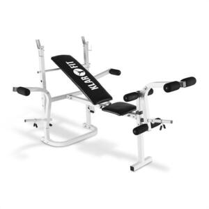 KLARFIT Klarfit HB3BC, edzőállomás, pad, kezek és lábak erősítése, elrakható felület, fehér kép