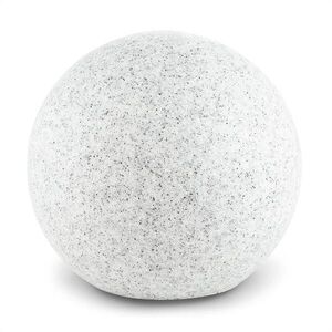 Lightcraft Shinestone S gömbölyű kültéri lámpa, 20cm, kőhatású kép