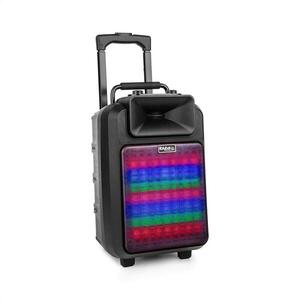 Ibiza Power 8“ED-MKII, 120 W, hordozható PA hangfal, bluetooth, USB/SD, FM, akkumulátor kép