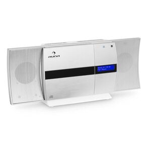 Auna V-20 DAB, függőleges sztereó rendszer, bluetooth, NFC, CD, MP3, USB, DAB+ és UKW tuner kép