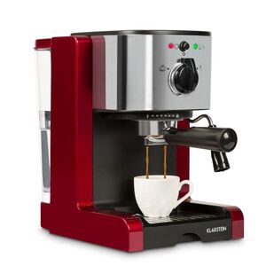 Klarstein Passionata 15, eszpresszógép, 15 bar, 6 csésze, 1, 25 liter, tejhab kép