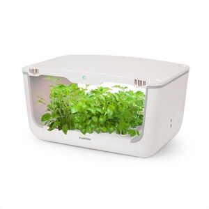 Klarstein GrowIt Farm, intelligens otthoni kert, 28 növény, 48 W-os LED, 8 liter kép