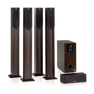 Auna Areal elegance, 5.1- csatornás rendszer, 190W, RMS, BT, USB, SD, AUX kép