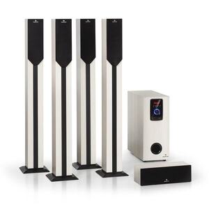 Auna Areal Elegance 5.1 csatornás surround rendszer 190W RMS BT USB SD AUX távirányítóval kép