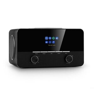Auna Connect 150 SE, 2.1 internetes rádió, DAB / DAB + / PLL-FM, BT, Spotify, BT, fekete kép