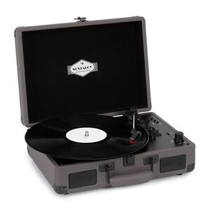 Auna Peggy Sue BT, lemezjátszó, sztereó hangszóró, USB, BT, hordozható kép