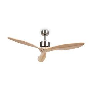 Klarstein Santa Elena mennyezeti ventilátor 52" 9 060 m³/h 3 valódi fából készült lapát kép