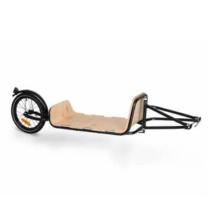 KLARFIT Companion Chaser, bicikli utánfutó, 30 kg, 16", multiplex, nyírfa kép