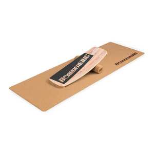 BoarderKING Indoorboard Curved, egyensúlyozó deszka, alátét, henger, fa/parafa kép