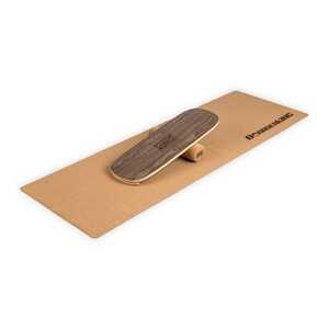 BoarderKING Indoorboard Flow, egyensúlyozó deszka, alátét, henger, fa / parafa kép