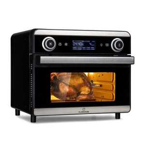 Klarstein AeroVital Jumbo 3 az 1-ben, forrólevegős fritőz, toaster, dehidratáló készülék, 1550 W, 18 l kép
