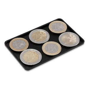 Slimpuro Coin Card, érmetartó tok vékony pénztárcába, érmetartó, 13 gramm, alumínium kép