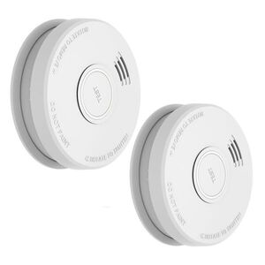SHD by oneConcept Füstjelző DOF19 műanyag, figyelmeztető jelzés: 85 dB, 9V elemmel működik kép