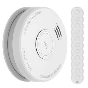 SHD by oneConcept DOF19, Füstérzékelő, műanyag, figyelmeztető jelzés: 85 dB, 9V elemmel kép