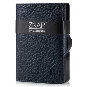 Slimpuro ZNAP Slim Wallet, 8 kártya, érmés rekesz, 8, 9 x 1, 5 x 6, 3 cm (Sz x Ma x Mé), RFID-védelem kép