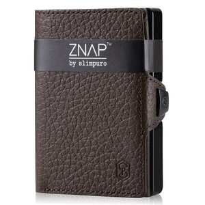 Slimpuro ZNAP Slim Wallet, 8 kártya, érmés rekesz, 8, 9 x 1, 5 x 6, 3 cm (Sz x Ma x Mé), RFID-védelem kép