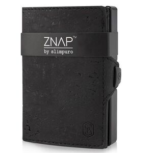 Slimpuro ZNAP, vékony pénztárca, 8 kártya, érmetartó, 8, 9 x 1, 5 x 6, 3 cm (SZ x M x M), RFID védelem kép