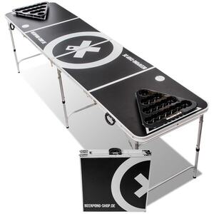 BeerCup Baseliner, beer pong készlet asztallal, audio, fogantyúk, labdatartó, 6 labdácska kép