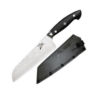 Zelite Infinity by Klarstein Executive-Plus, 7" santoku szakácskés, 61 HRC damaszkuszi acél kép