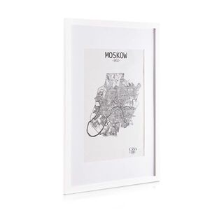 Casa Chic Kenton, képkeret, téglalap alakú, DIN A1, paszpartu, plexi kép